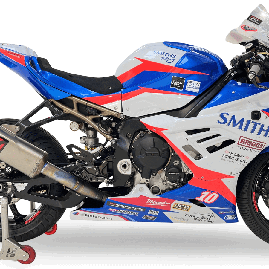 Smiths Racing BMW S1000 RR. Photo credit - Bonhams Cars
