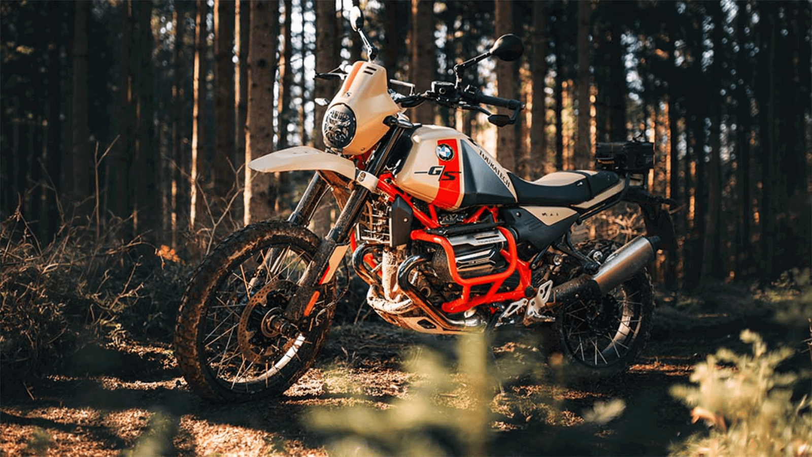 Touratech crash bars on BMW R12 G/S. photo credit - Touratech