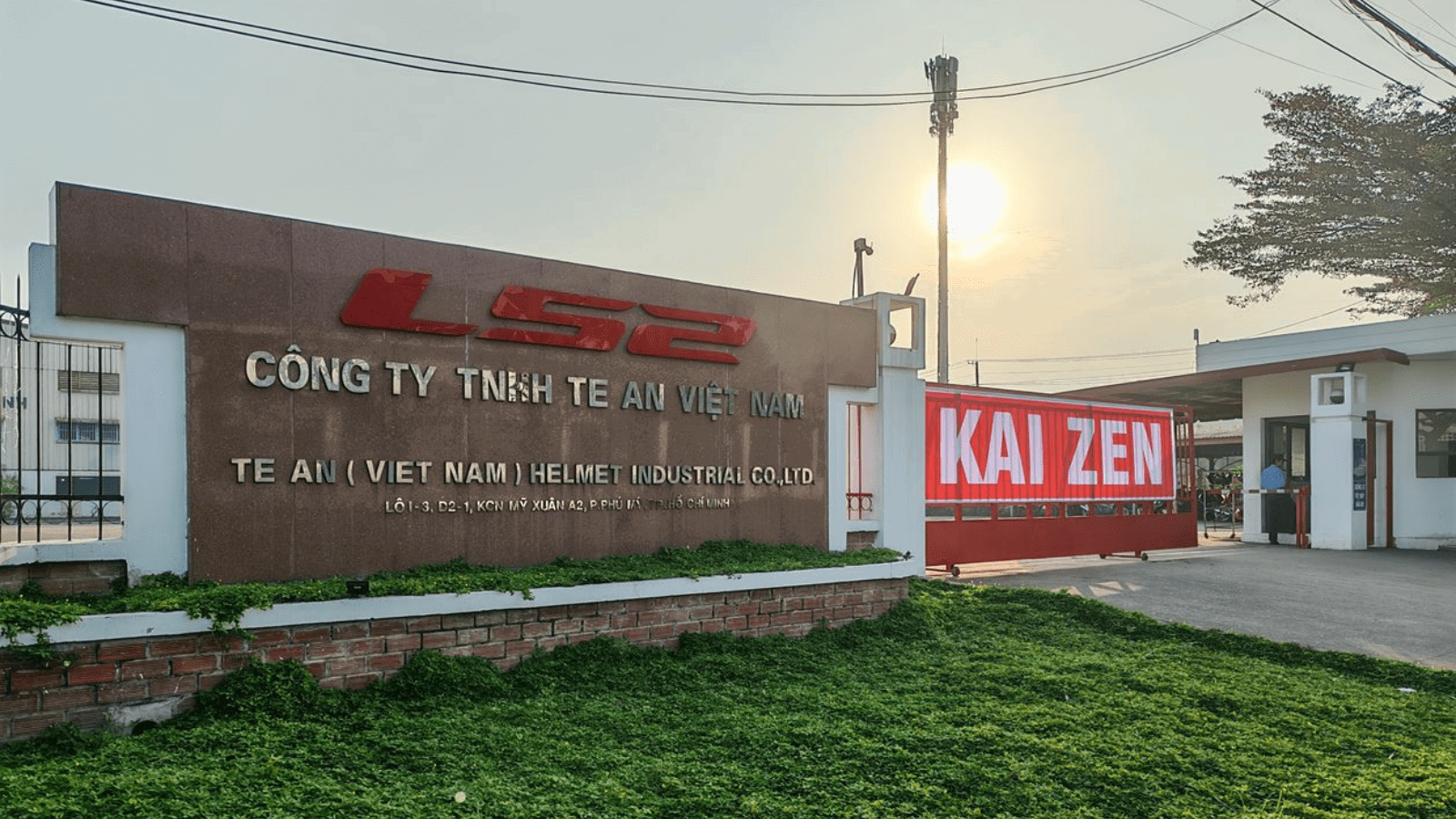 New LS2 factory in Vietnam. Photo credit - LS2