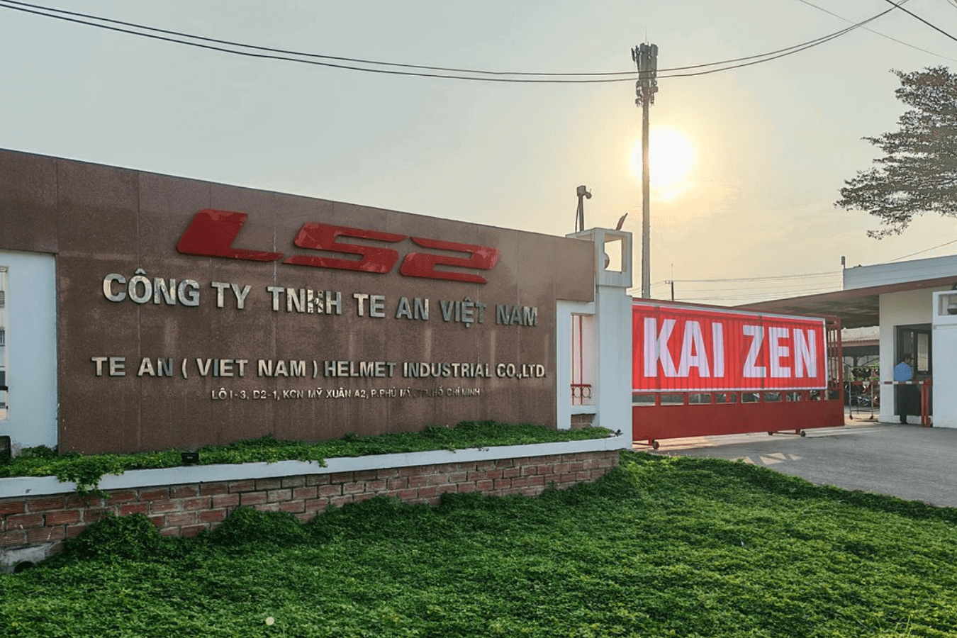 New LS2 factory in Vietnam. Photo credit - LS2