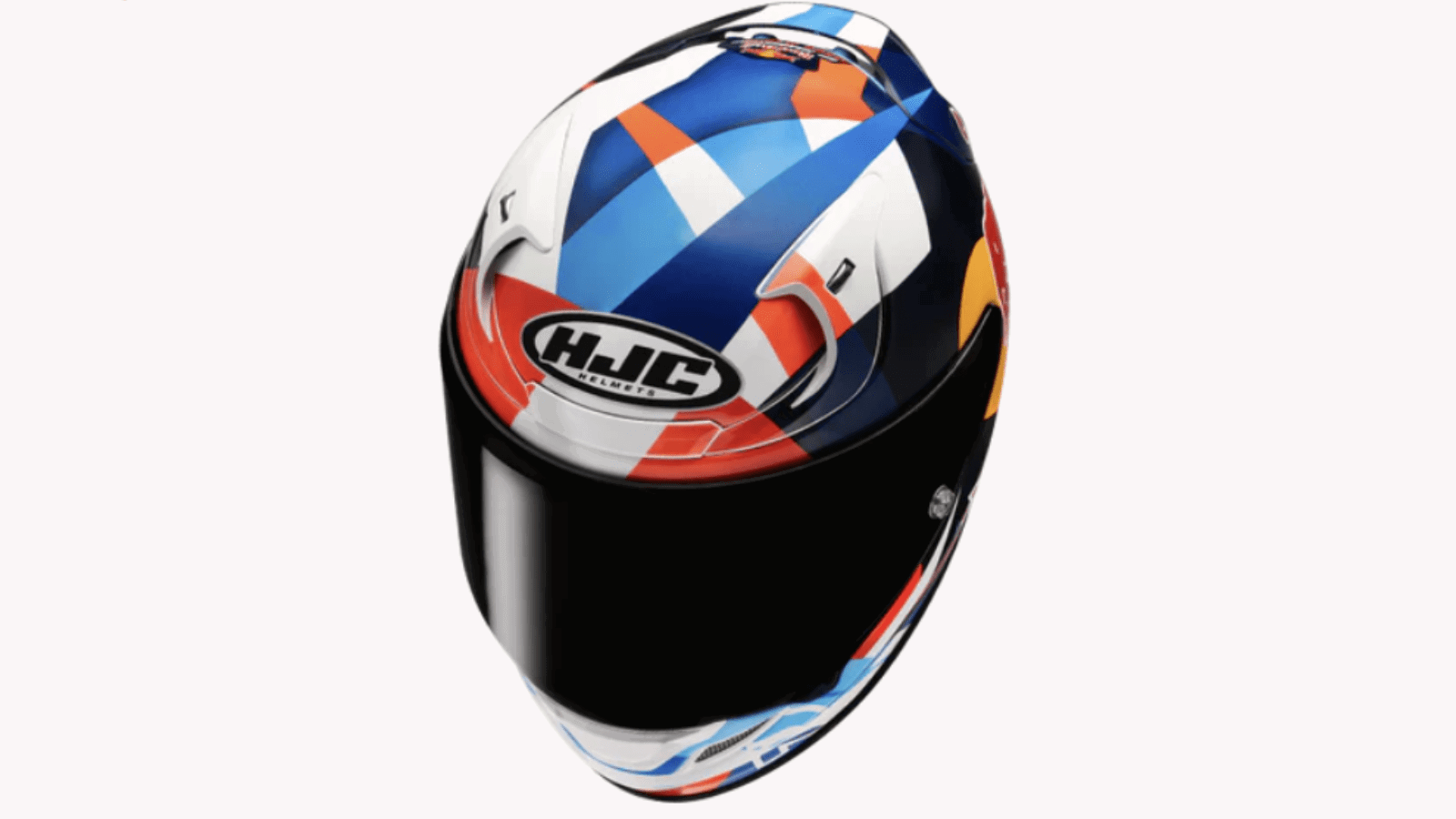 HJC RPHA 12 Red Bull Misano II helmet. Photo credit - HJC