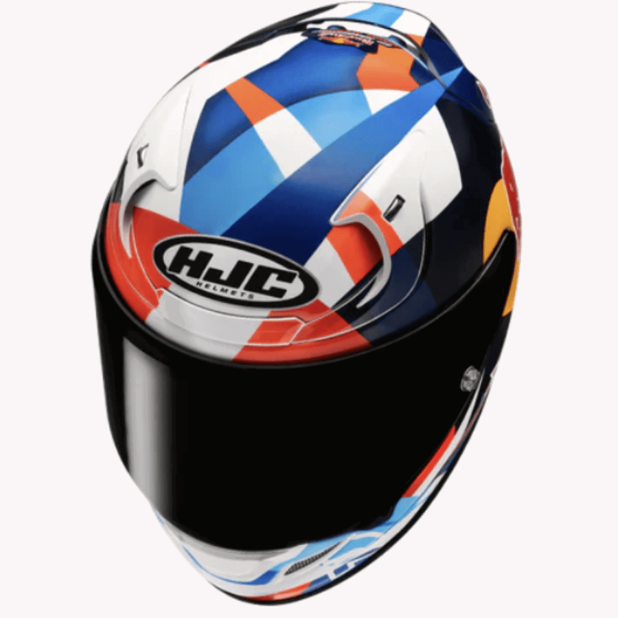 HJC RPHA 12 Red Bull Misano II helmet. Photo credit - HJC