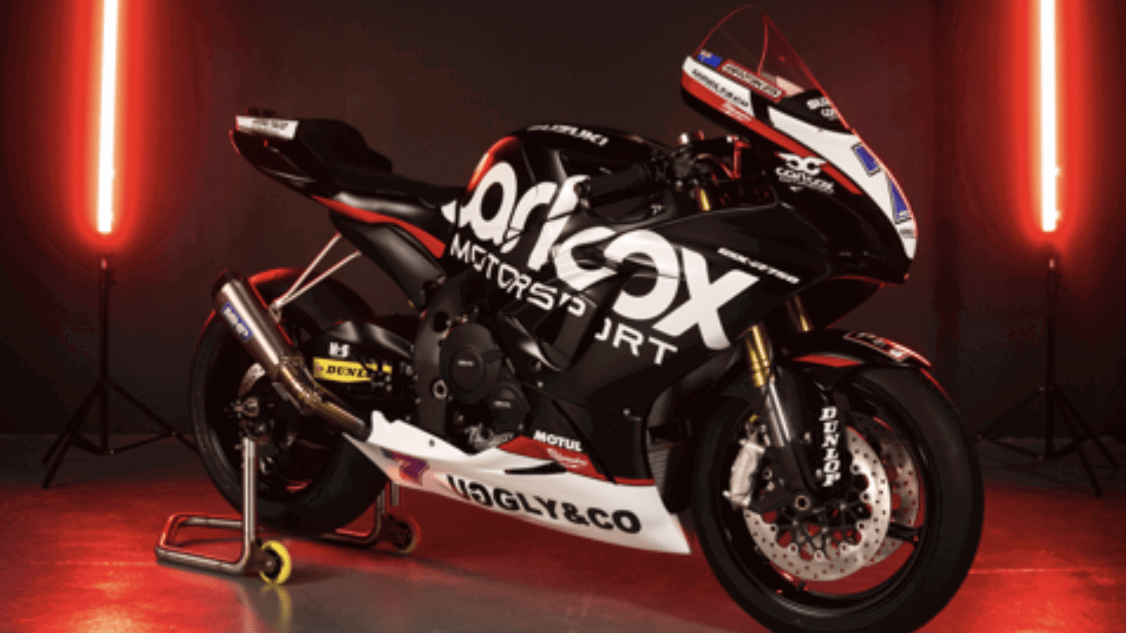 The Suzuki GSX-R750 that Josh Brookes will ride.