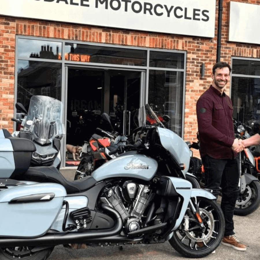 Indian Motorcycle Yorkshire dealership through Teasdale Motorcycles.