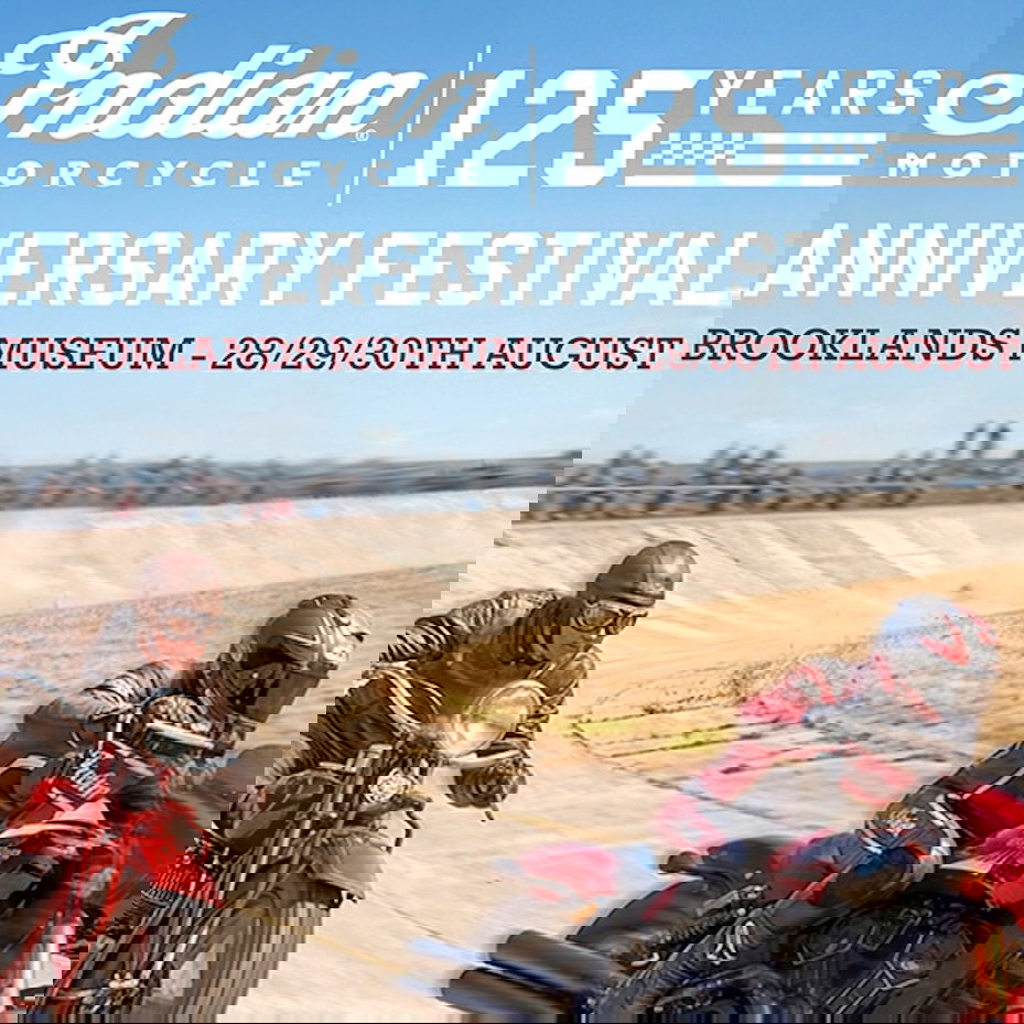 Indian Motorcycle to mark 125th anniversary with UK rally at Brooklands