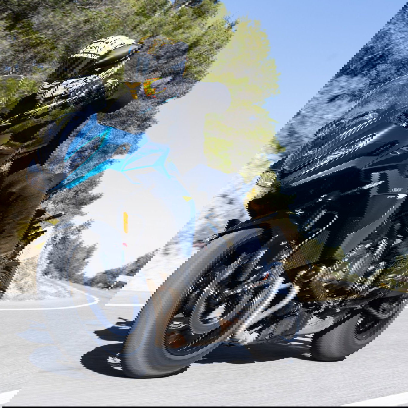 The 2026 Triumph Tiger Sport 660 - riding