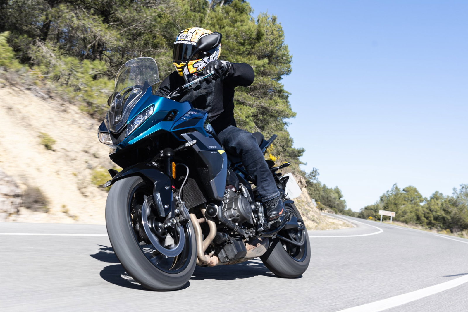 The 2026 Triumph Tiger Sport 660 - riding