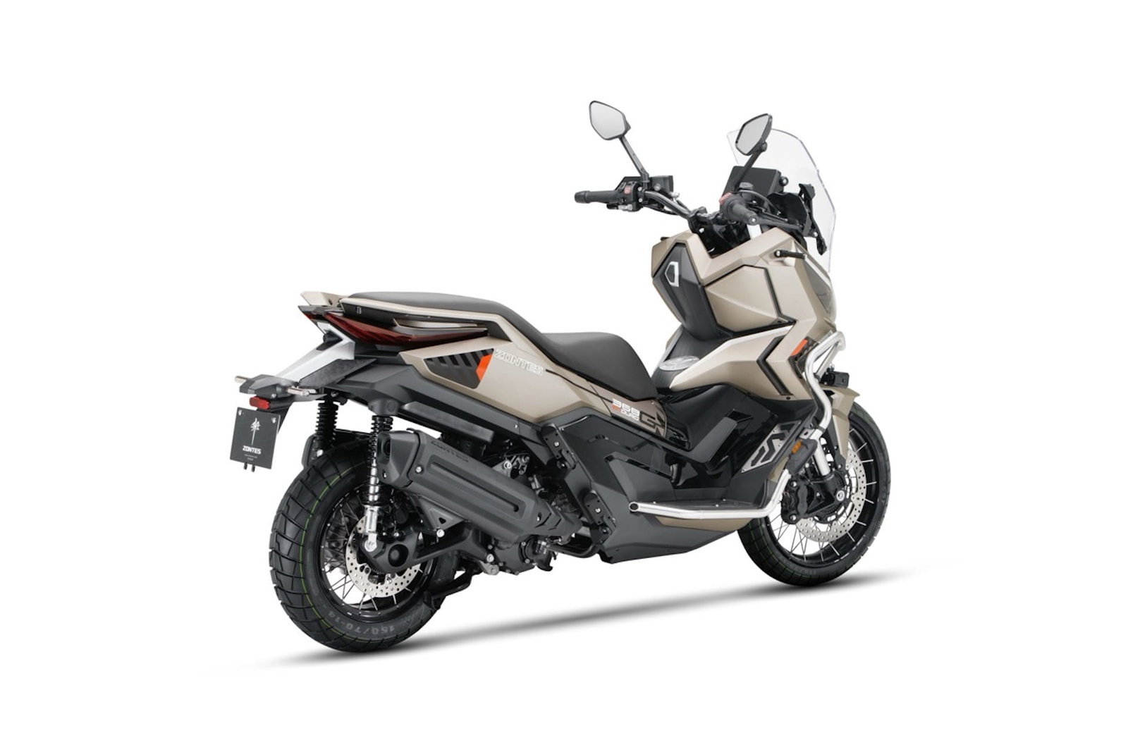 New Zontes ZT368-G ETC in a sand colour.