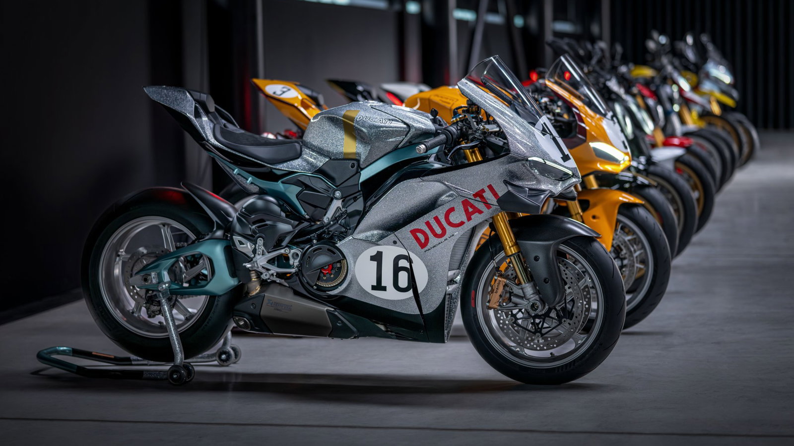 The Ducati Collezione 100 collection