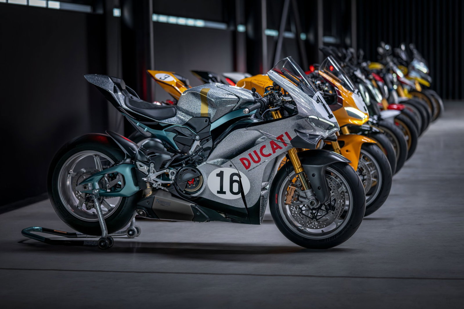 The Ducati Collezione 100 collection