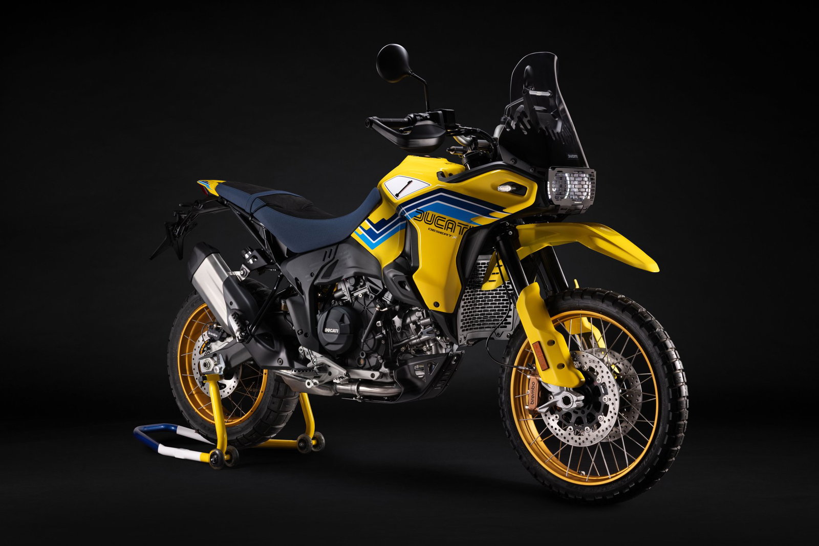 The Ducati DesertX V2 100