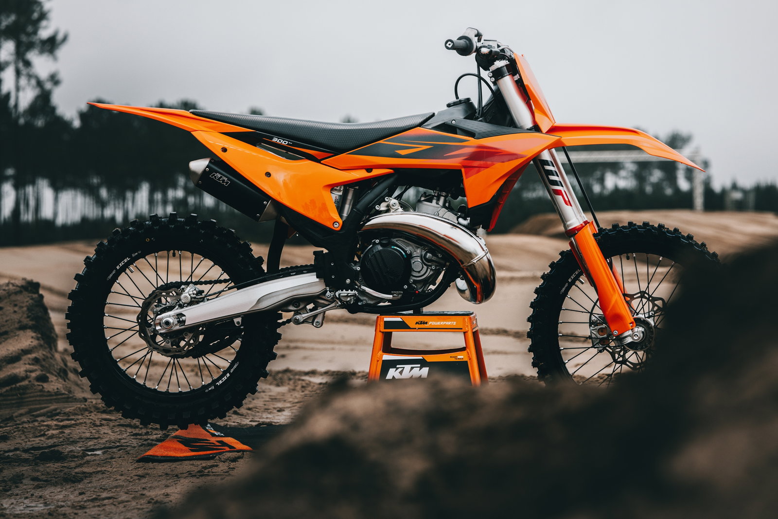 2027 KTM 300 SX motocross bike.