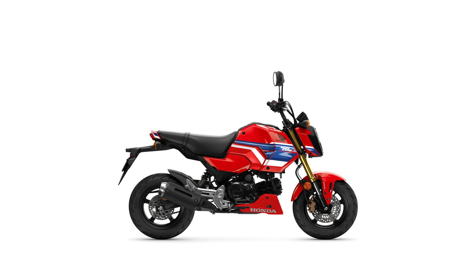 2026 Honda Grom with an HRC-inspired colourway.