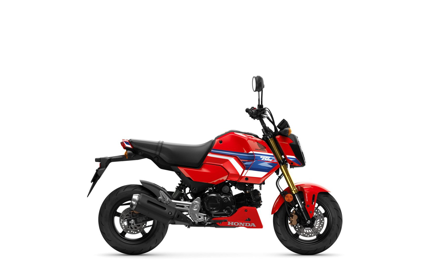 2026 Honda Grom with an HRC-inspired colourway.