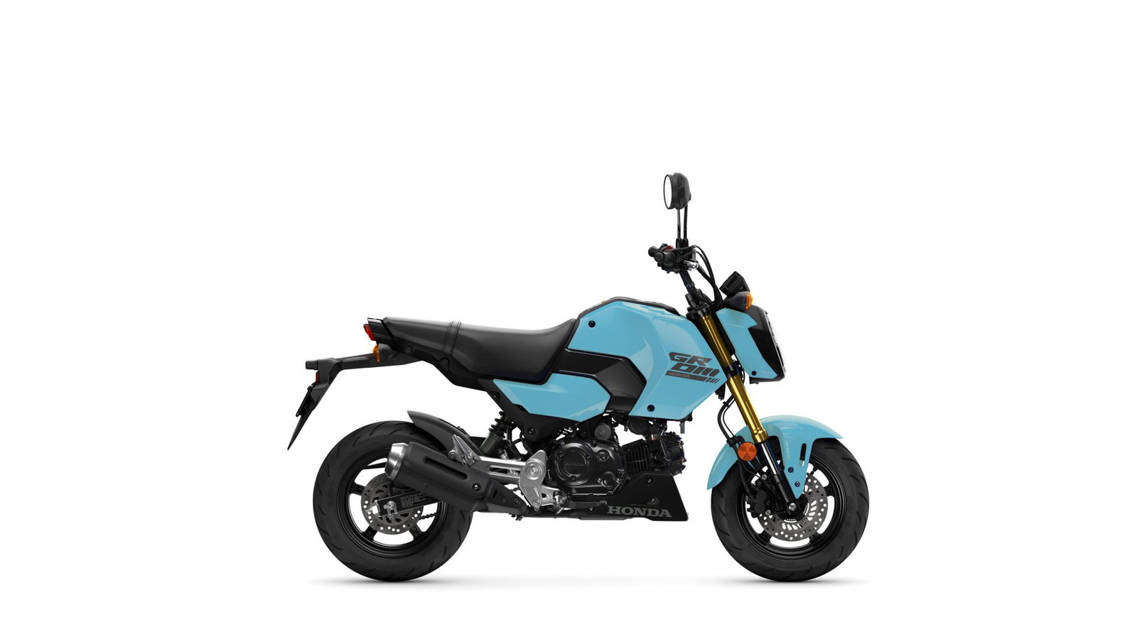 Refreshed Honda Grom with a blue colour option.