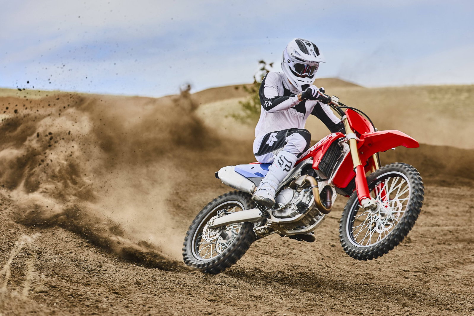 All-new Honda CRF450R in action.