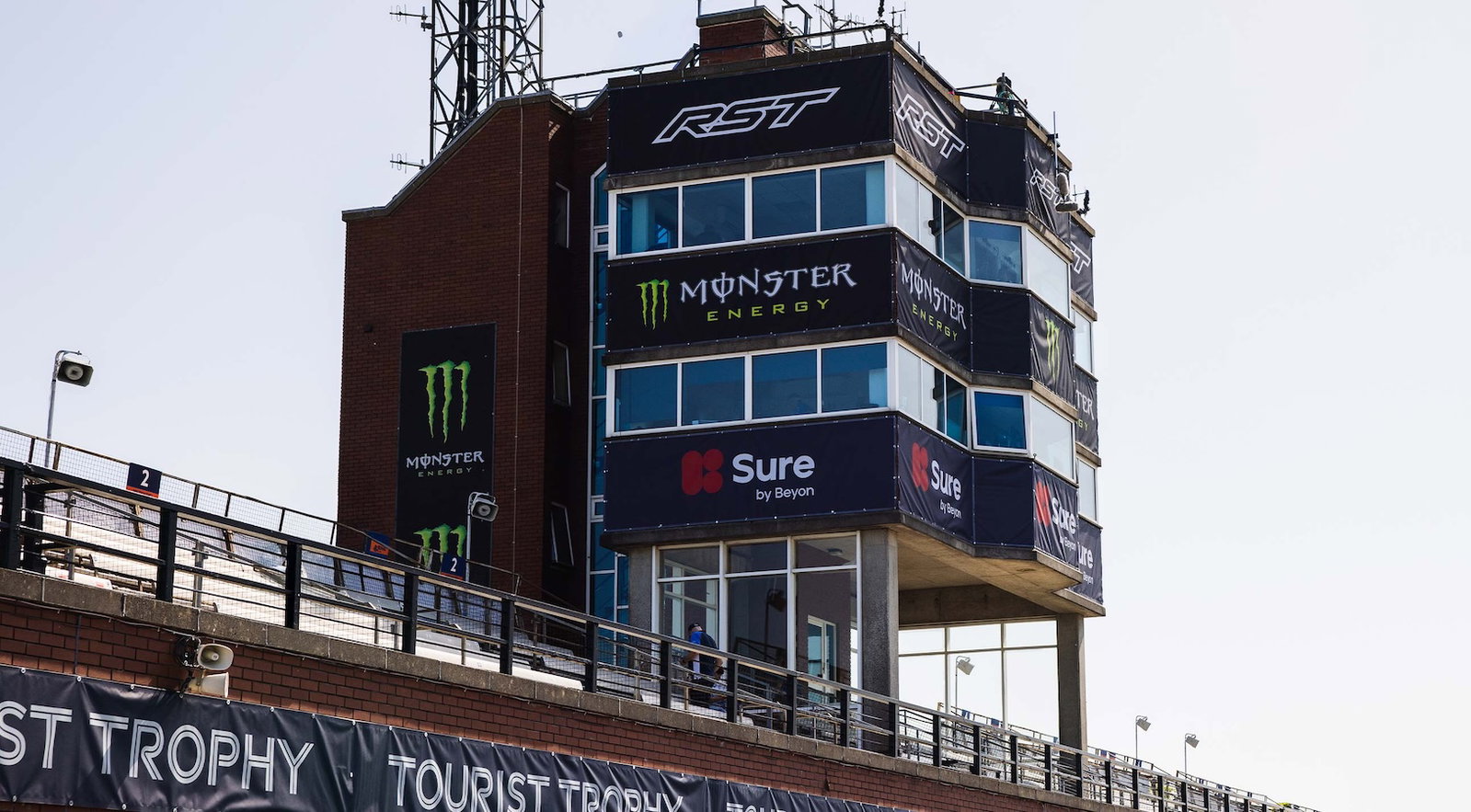 The TT start finish tower