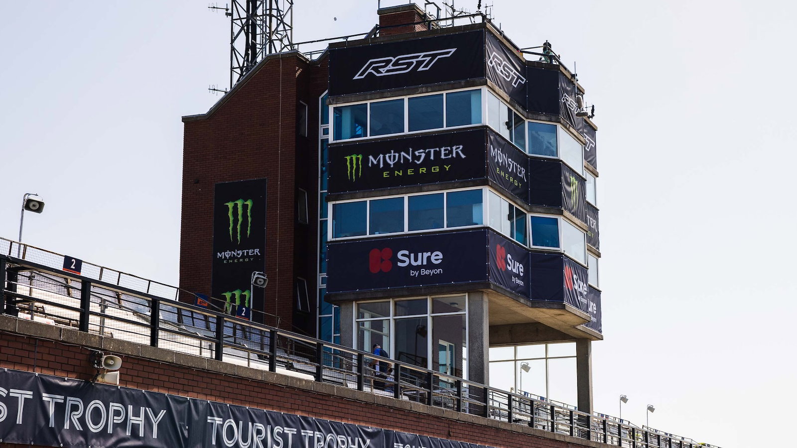 The TT start finish tower