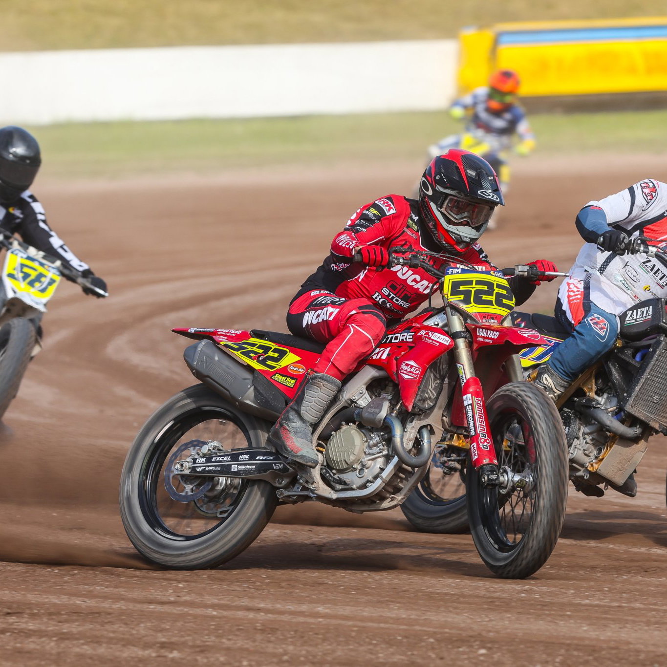 Ashton Boughen riding his Ducati. Credit: Jesper Veldhuizen