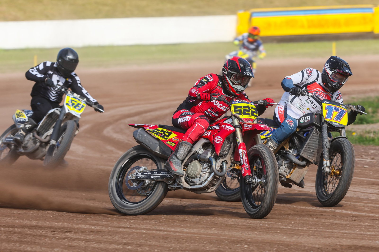 Ashton Boughen riding his Ducati. Credit: Jesper Veldhuizen