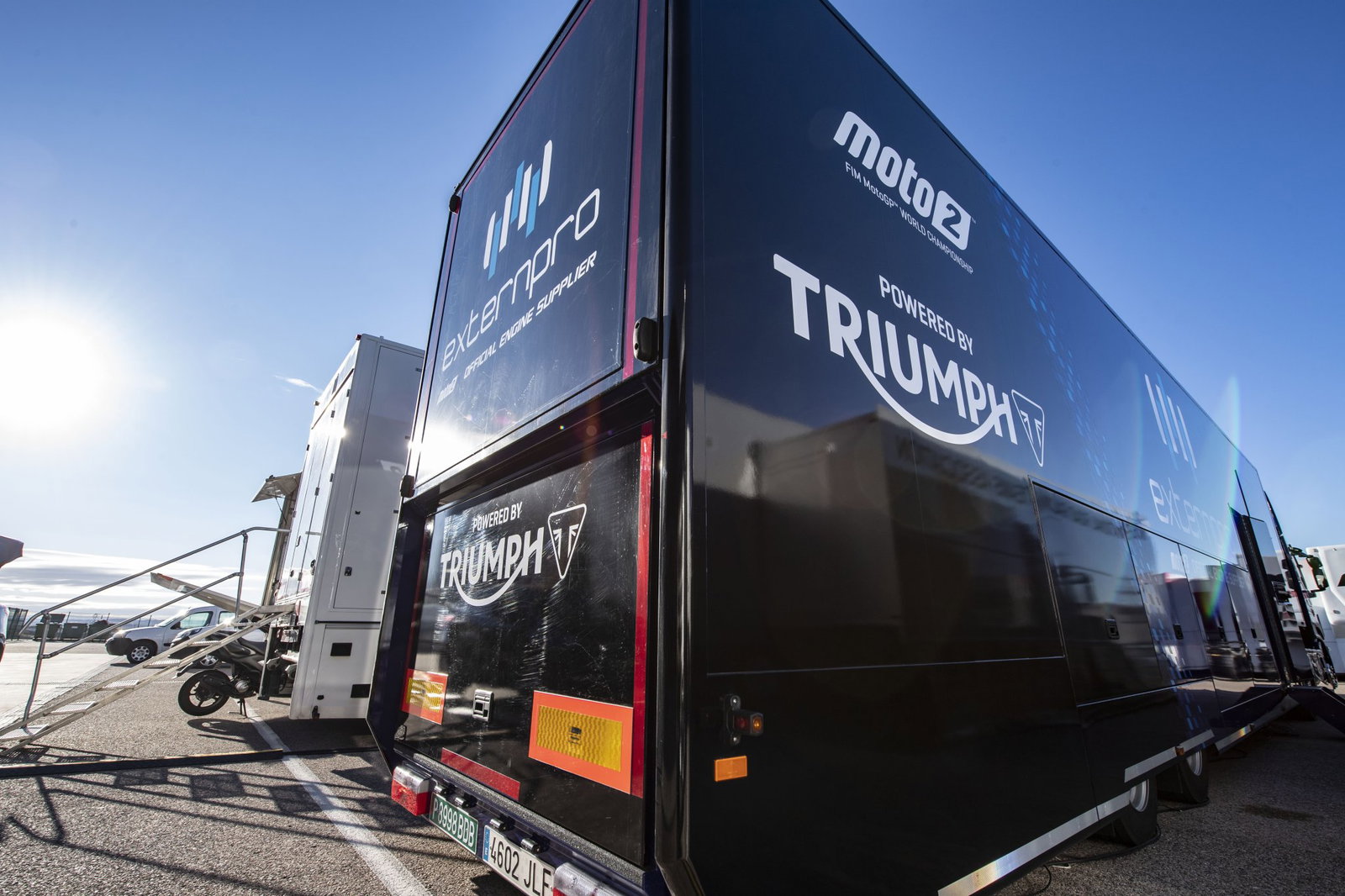 The Externpro truck at Aragon