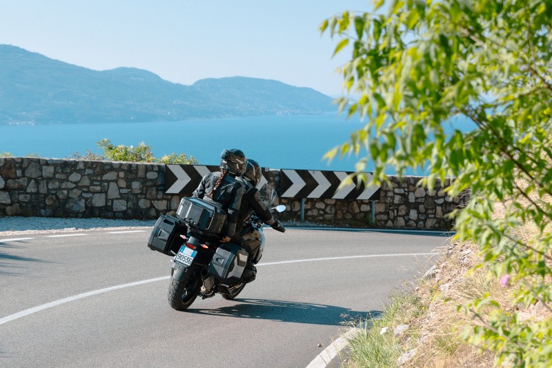 The Givi XSpace expandable pannier and top-box system