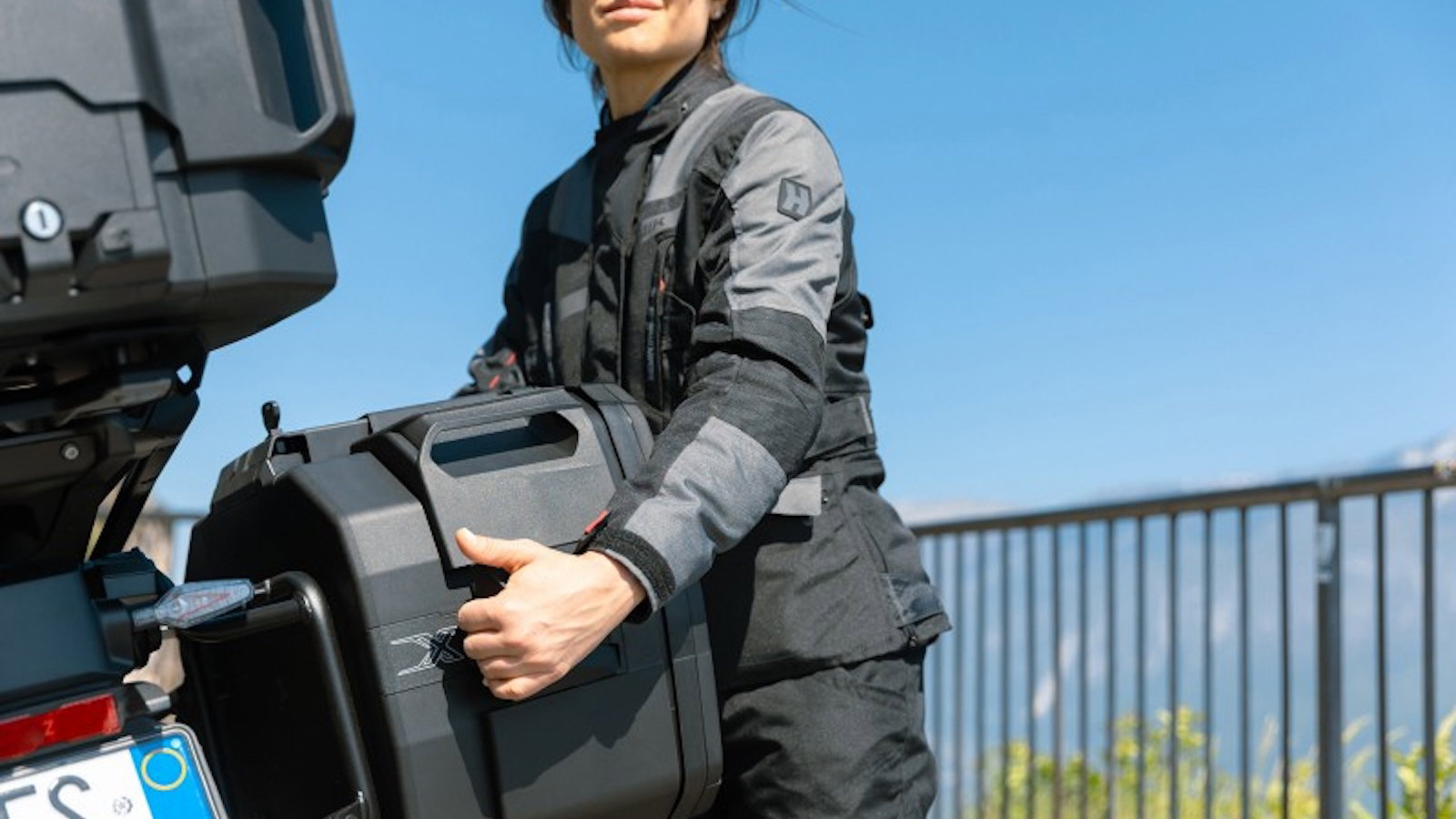 The expandable Givi XSpace pannier and top-box system