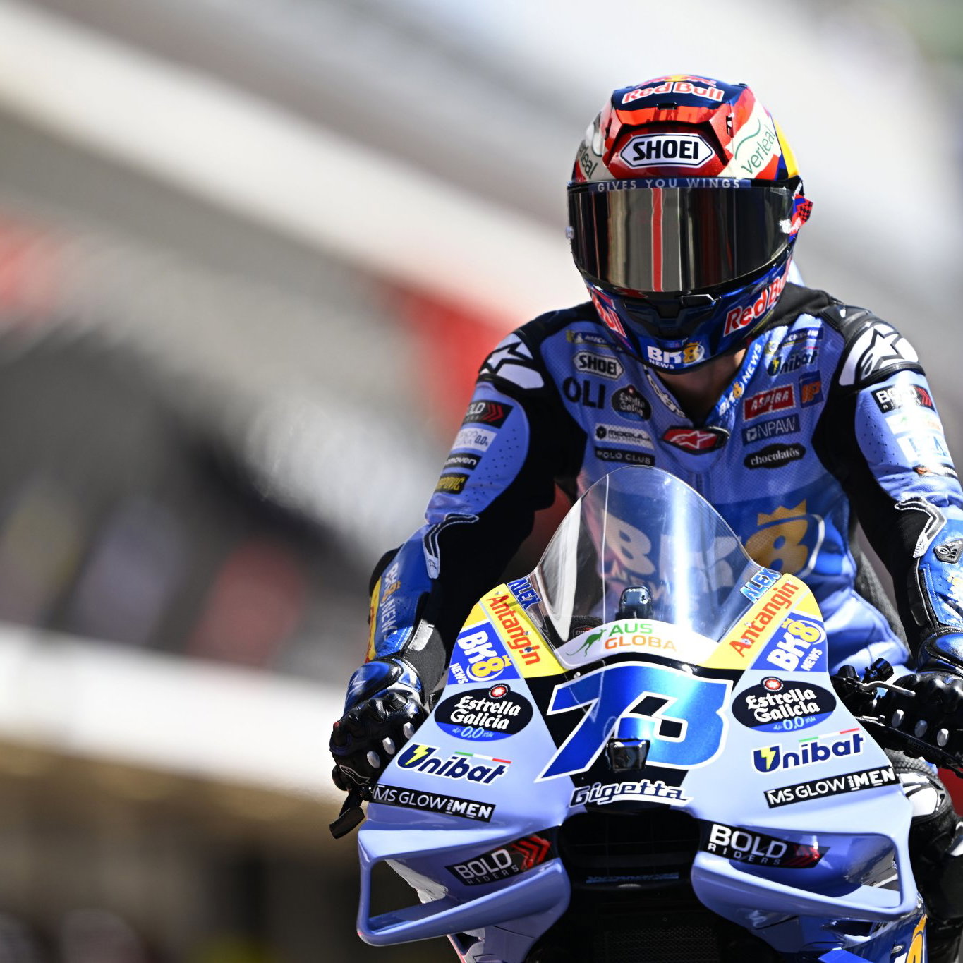 Alex Marquez at the Catalunya MotoGP. Credit: Gold and Goose.