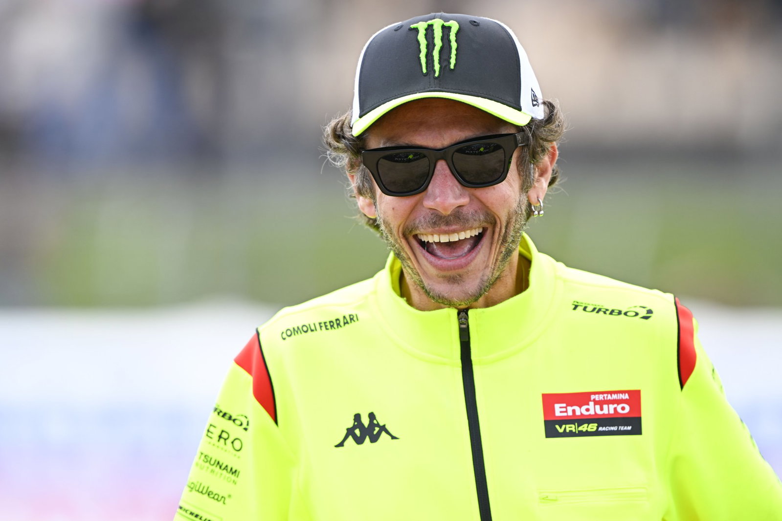 Valentino Rossi at a MotoGP event in 2026. Credit: Gold and Goose.