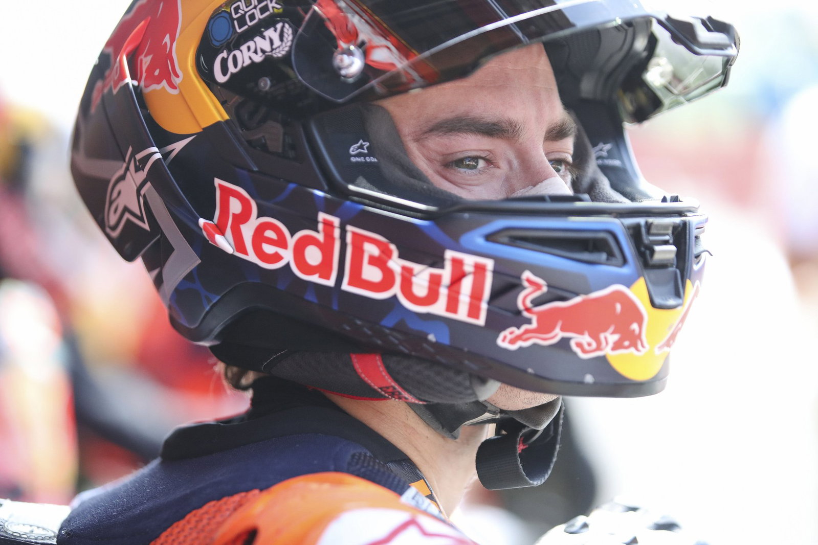 Pedro Acosta before heading out of pit lane. Credit: Gold and Goose.