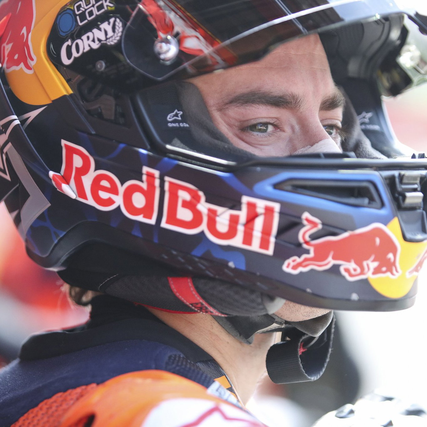 Pedro Acosta before heading out of pit lane. Credit: Gold and Goose.