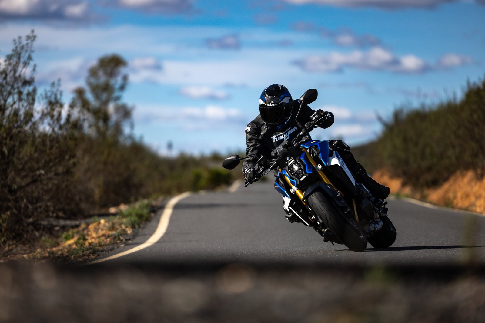The Suzuki GSX-S1000 - riding