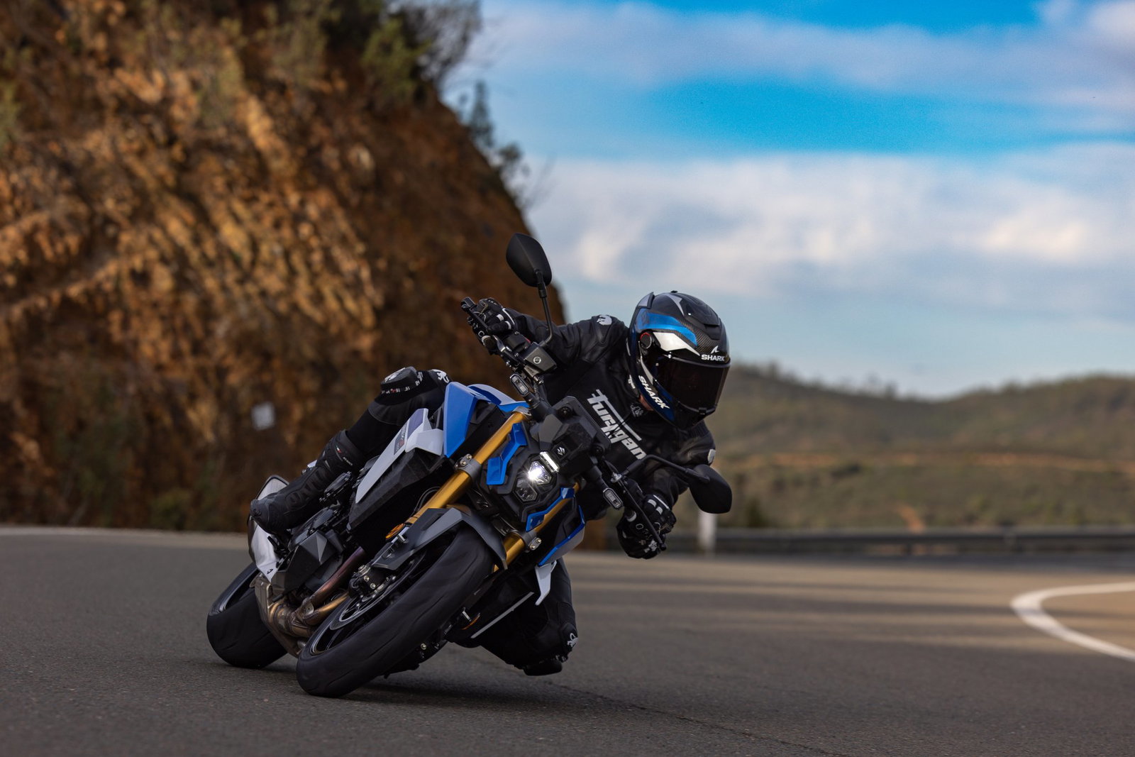 The Suzuki GSX-S1000 - riding