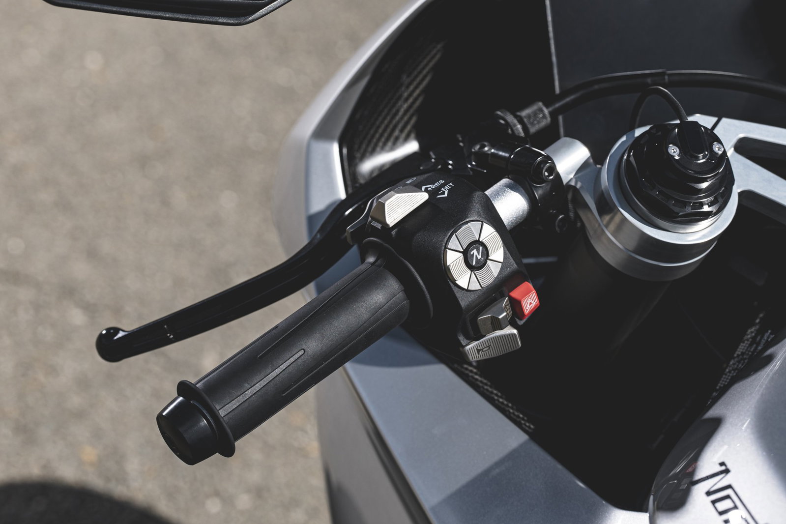 The Norton Manx R - detail