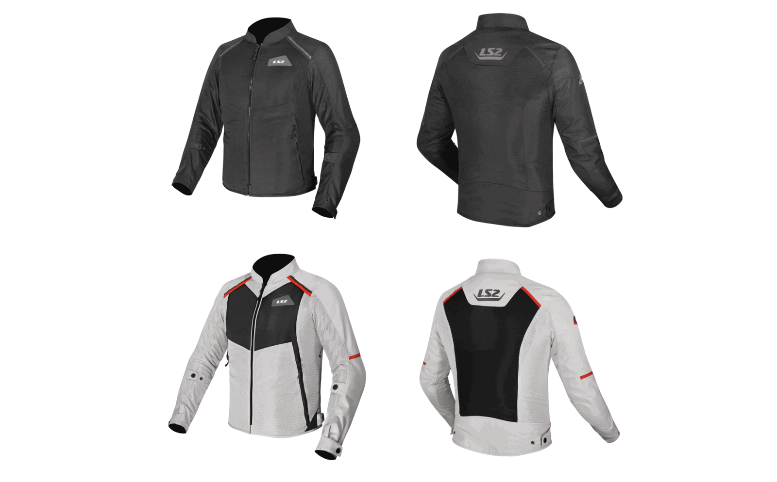 The colour options for the LS2 Breeze