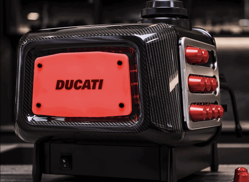 Ducati Barista M3 coffee machine. Credit: Ducati.