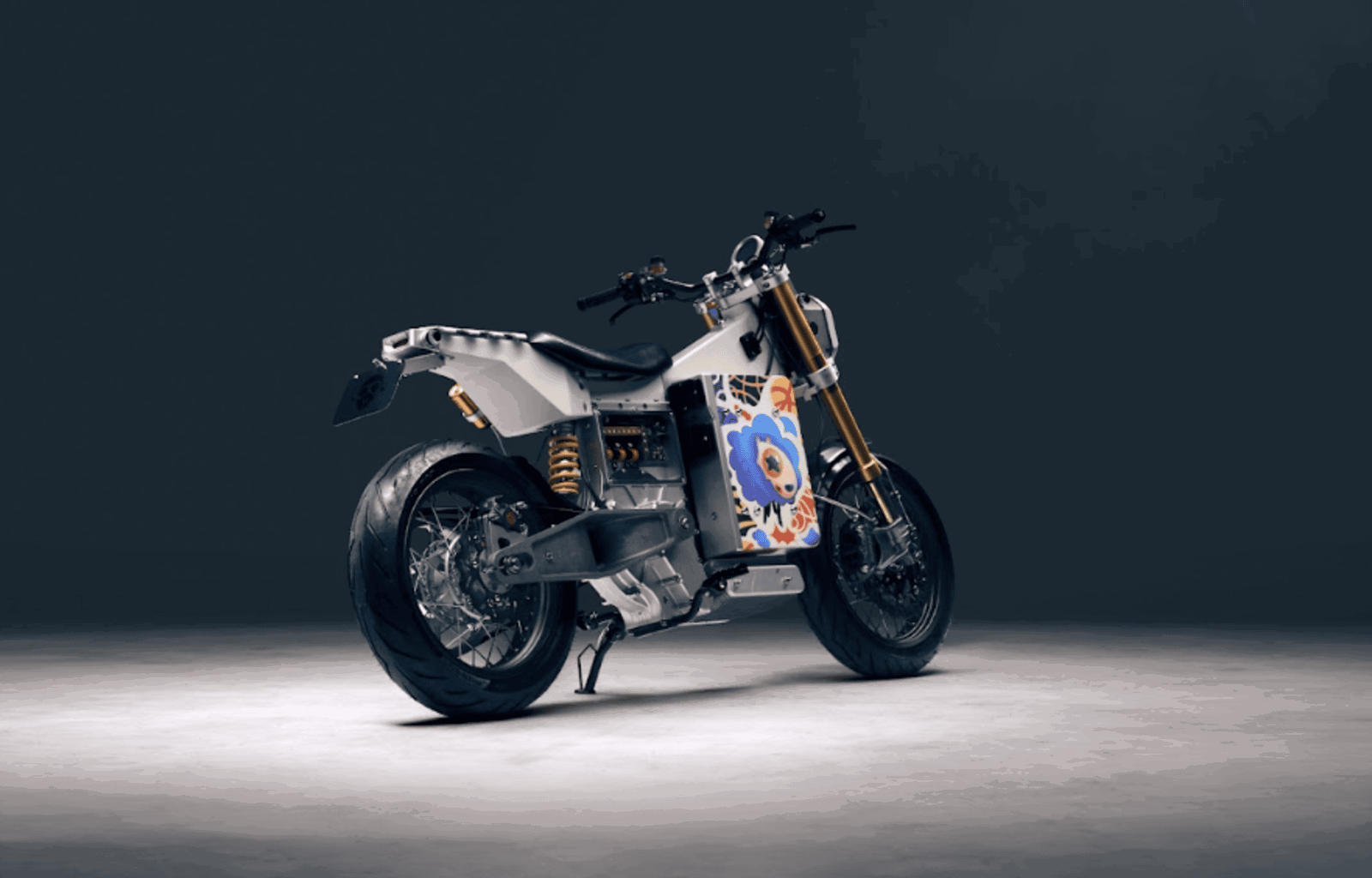 New Blacksheep One electric motorcycle. Credit: Gun Hill Studios.
