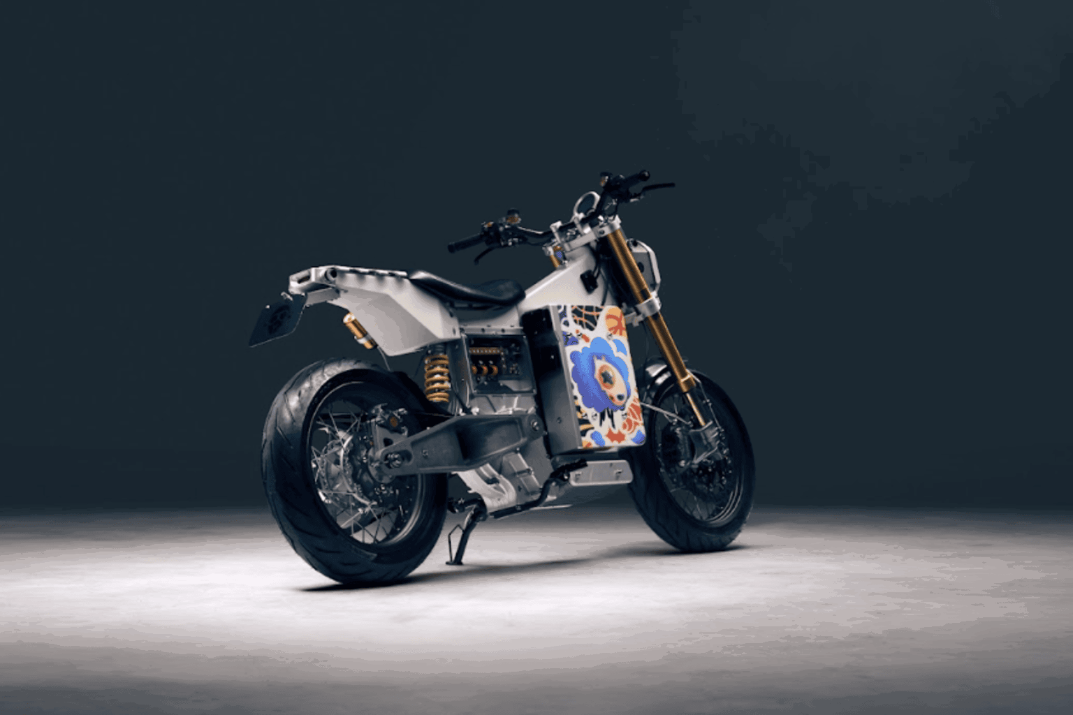 New Blacksheep One electric motorcycle. Credit: Gun Hill Studios. 