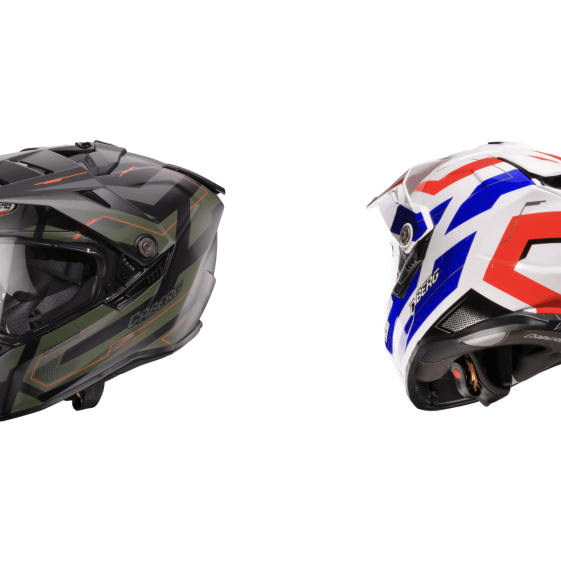The Caber Tanami Ranger adventure motorcycle helmet