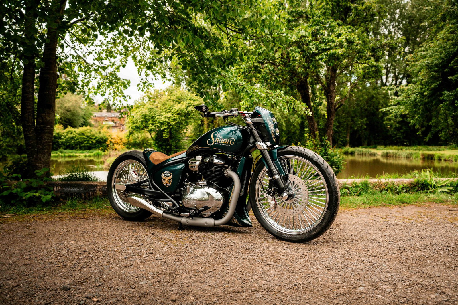 'Shaan' Royal Enfield entry from Motorrad Bläsing in Germany.