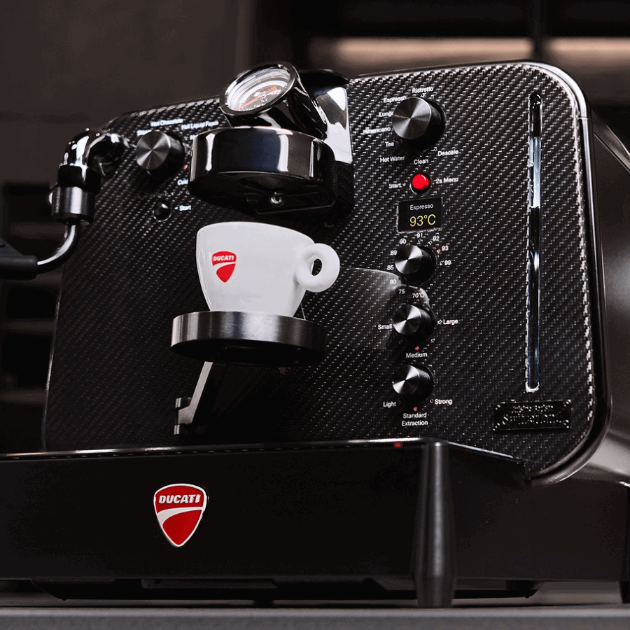 New Ducati Barista coffee machine. Credit: Ducati.
