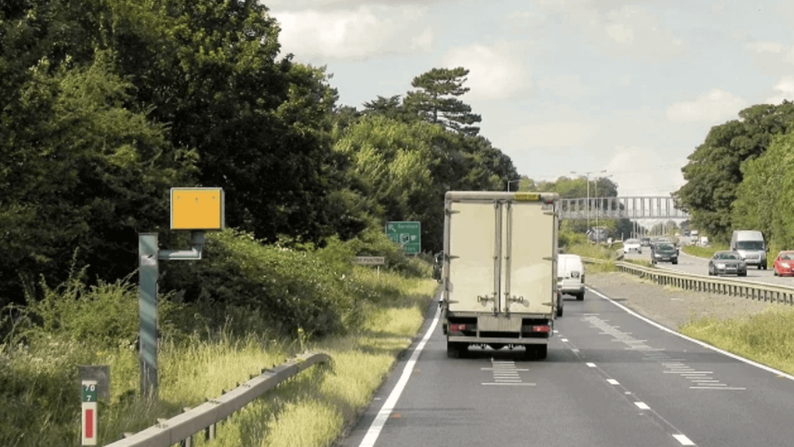 Speed camera in the UK.