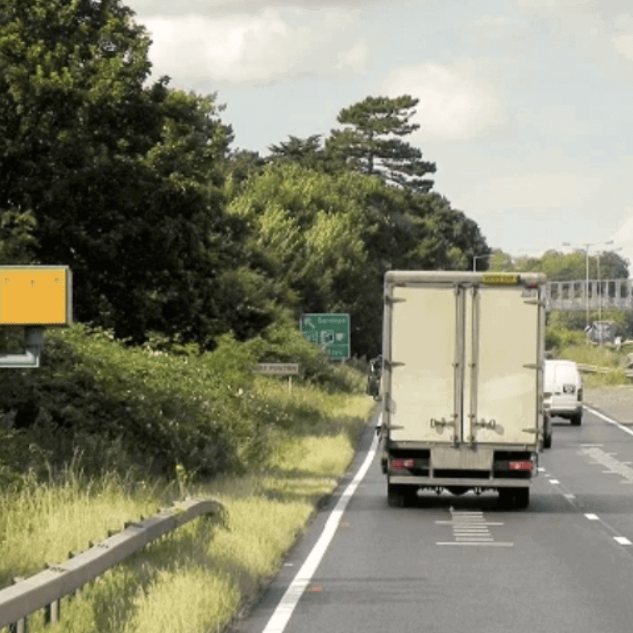 Speed camera in the UK.