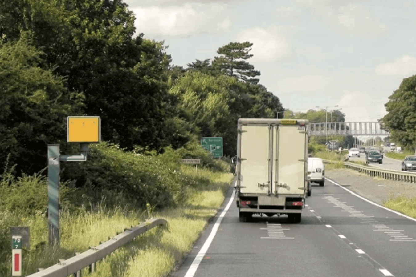 Speed camera in the UK.