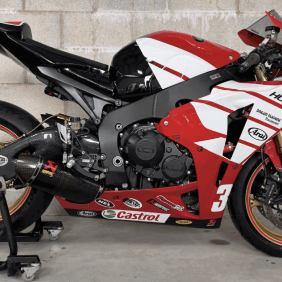 Ex-Michael Dunlop Honda Isle of Man TT bike. Credit: Iconic Auctioneers.