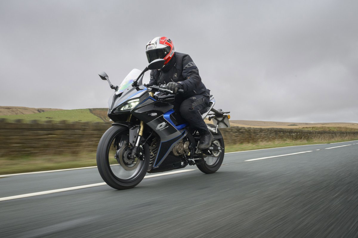 The existing QJ SRK 125 R is already available in the UK for £2,999