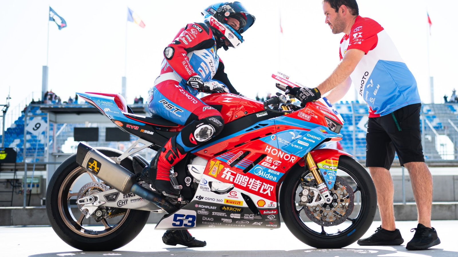 ZXMoto 820RR-RS World Supersport bike. 