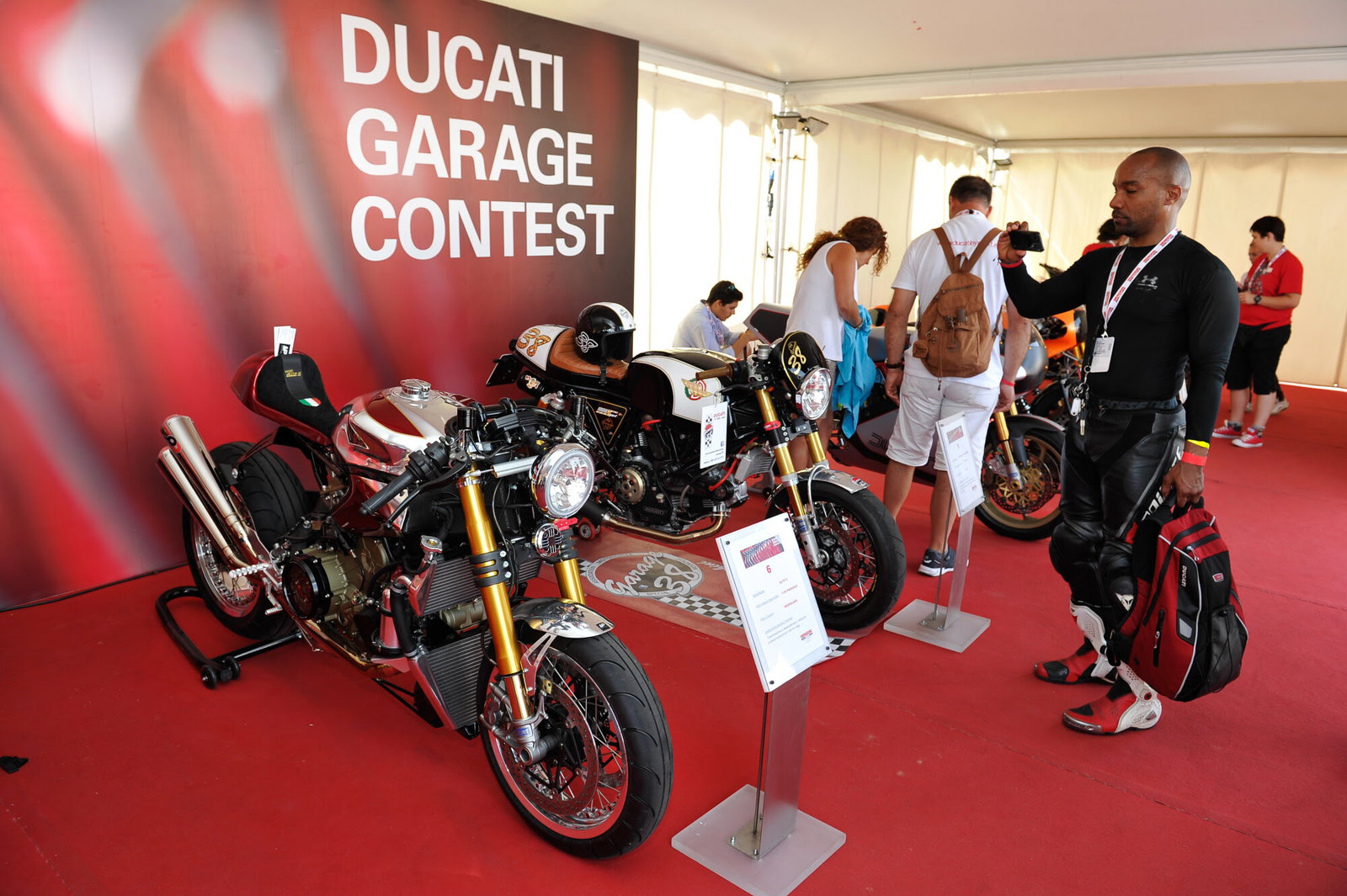 Ducati Garage Contest.
