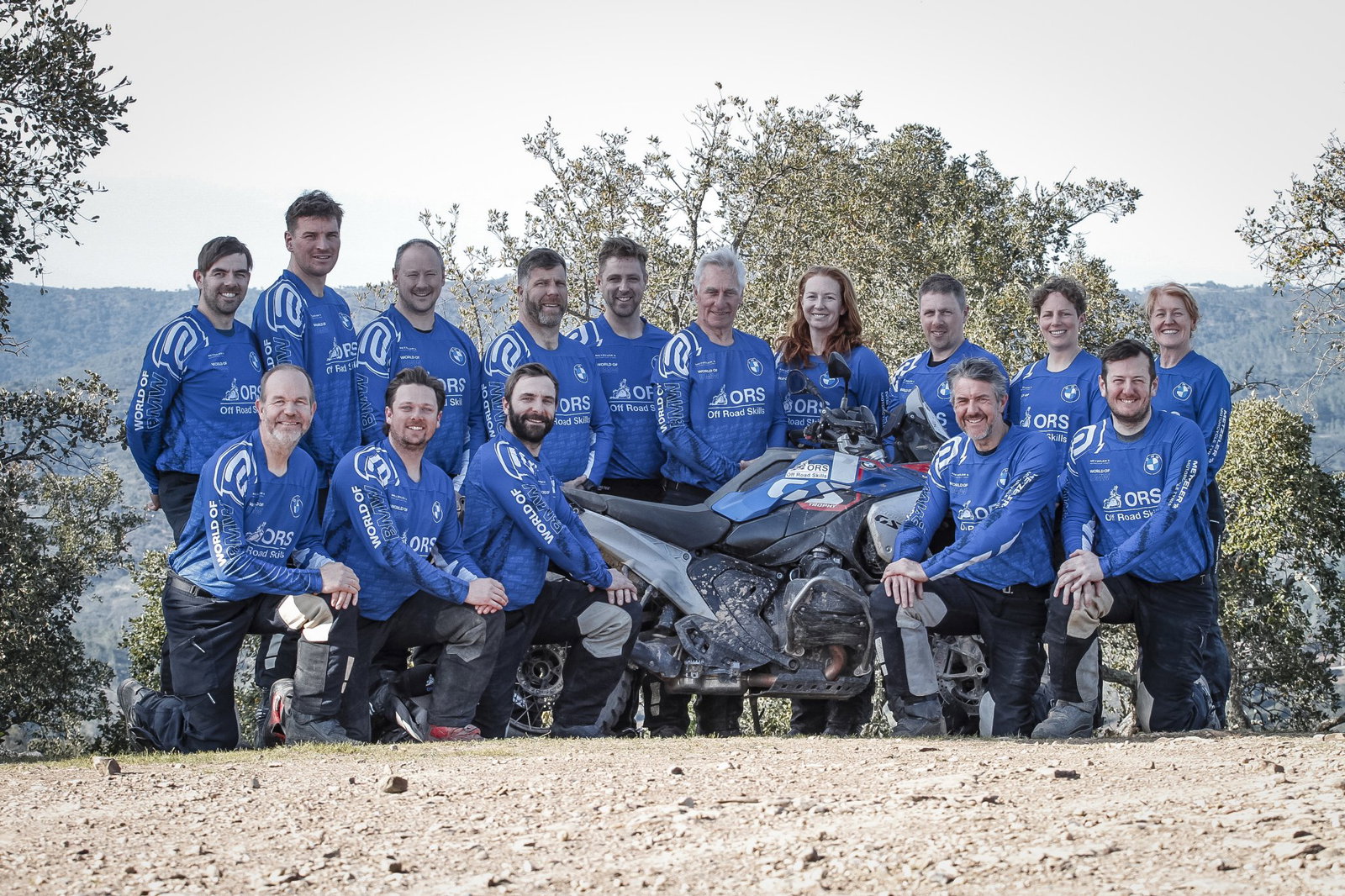 The BMW Off Road Skills team