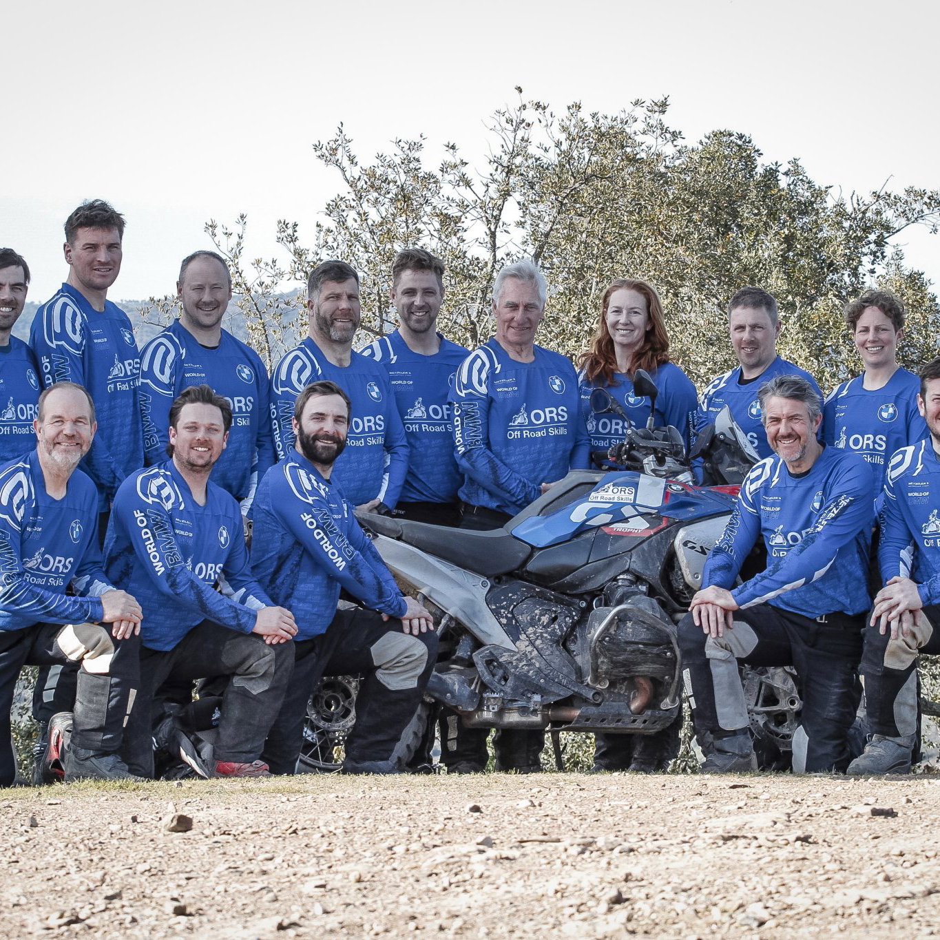 The BMW Off Road Skills team